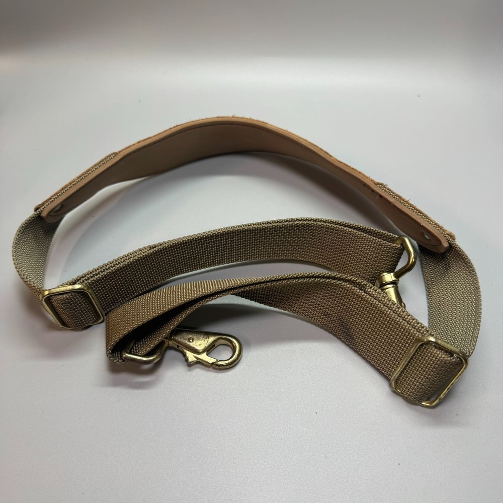 Hartmann Luggage Suitcase Replacement‎ Leather Nylon Shoulder Strap 46"